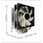 Ventilador de Caixa GEMBIRD CPU-HURACAN-X60 de GEMBIRD, Ventilação e refrigeração - Ref: S5616403, Preço: 18,39 €, Desconto: %