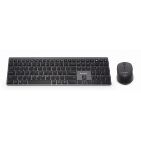 Clavier GEMBIRD KBS-ECLIPSE-M500-ES Noir QWERTY Qwerty US de GEMBIRD, Claviers - Réf : S5616515, Prix : 54,84 €, Remise : %