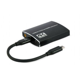 Adattatore USB C con HDMI Hama 00200315 Nero 4K Ultra HD | Tienda24 - Global Online Shop Tienda24.eu