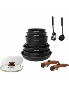 Bateria de Cozinha Tefal L1529402 10 Peças | Tienda24 Tienda24.eu