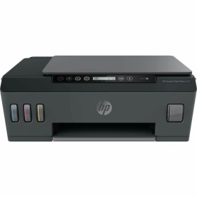 Multifunction Printer HP Impresora multifunción inalámbrica HP Smart Tank Plus 555, Impresión, escaneado, copia, Wi-Fi, Escan...