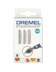 Multipurpose router bit set Dremel 9924 (3 Units) by Dremel, Accessories for milling - Ref: S7170805, Price: 23,66 €, Discoun...