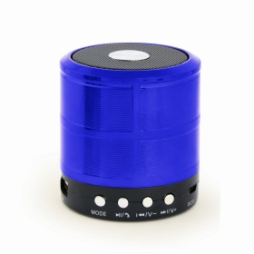 Portable Bluetooth Speakers GEMBIRD SPK-BT-08-B Black/Blue 3 W 4 W by GEMBIRD, Portable speakers and speakers with docking st...