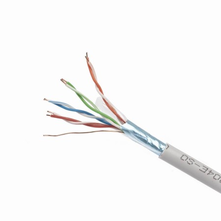 Cable de Red Rígido UTP Categoría 6 GEMBIRD CAT5e FTP 100m Gris 100 m de GEMBIRD, Cables Ethernet - Ref: S5623470, Precio: 23...