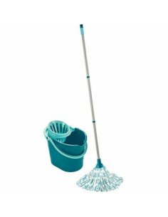 Set di secchi e mop Leifheit Classic Mop 56792 Viscosa Plastica 12 L da Leifheit, Prodotti per la pulizia - Ref: S7171871, Pr...