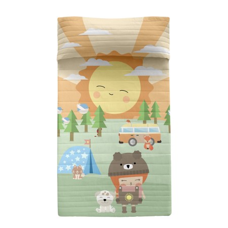 Steppdecke HappyFriday Happynois Bunt 200 x 260 cm Camping | Tienda24 - Global Online Shop Tienda24.eu