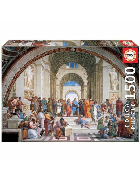 Puzzle 3D Educa School of Athens 1500 Pezzi da Educa, Puzzle 3D - Ref: S7172518, Precio: 34,90 €, Descuento: %