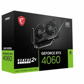 Placa Gráfica MSI GEFORCE RTX 4060 VENTUS 2X BLACK 8G OC de MSI, Placas gráficas - Ref: S5624702, Preço: 344,61 €, Desconto: %