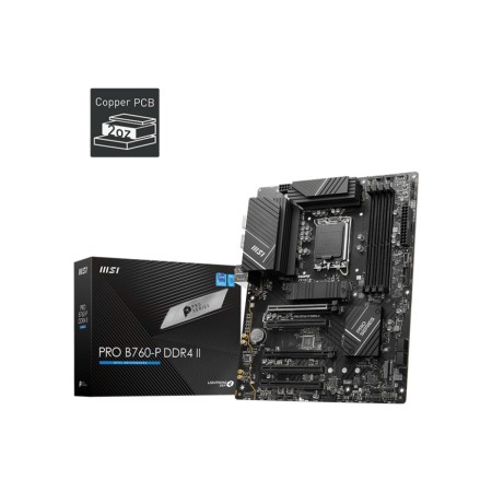 Placa Mãe MSI B760-P LGA 1700 de MSI, Placas base - Ref: S5624766, Preço: 136,21 €, Desconto: %