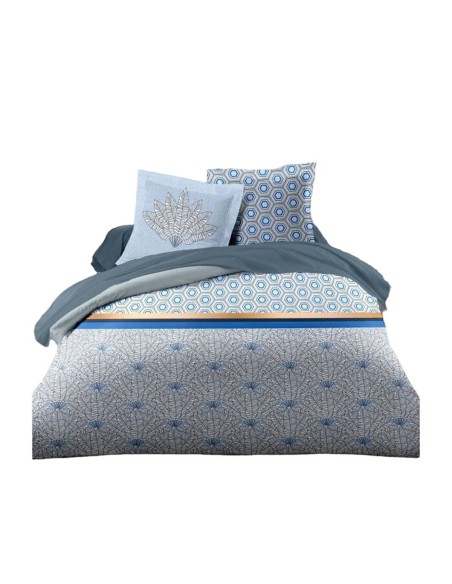 Bettdeckenbezug HOME LINGE PASSION Blau 220 x 240 cm | Tienda24 Tienda24.eu