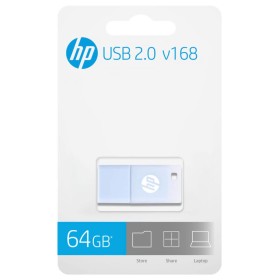 Memória USB HP X168 Azul 64 GB de HP, Memórias USB - Ref: S5625063, Preço: 10,18 €, Desconto: %