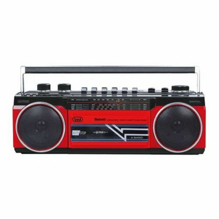 Rádio Portátil Bluetooth Trevi RR 501 BT Vermelho de Trevi, Raios - Ref: S5625418, Preço: 45,63 €, Desconto: %