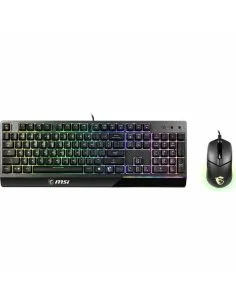 Teclado y Ratón Inalámbrico Logitech 920-003159 Negro Qwerty Español | Tienda24 Tienda24.eu