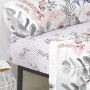 Drap housse HappyFriday Delicate bouquet Multicouleur 200 x 200 x 32 cm de HappyFriday, Draps et taies d'oreiller - Réf : D16...