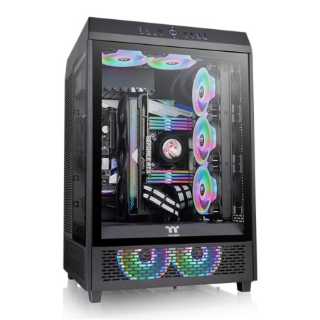 ATX Semi-tower Box THERMALTAKE The Tower 500 Black ATX by THERMALTAKE, Tabletop computer cases - Ref: S5625722, Price: 179,37...