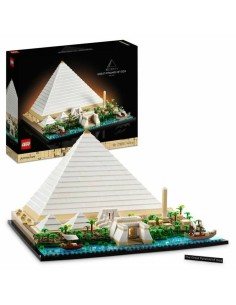 Playset Lego 21058 Architecture The Great Pyramid of Giza 1476 Pezzi da Lego, Playset con figure di giocattoli - Ref: S7174...