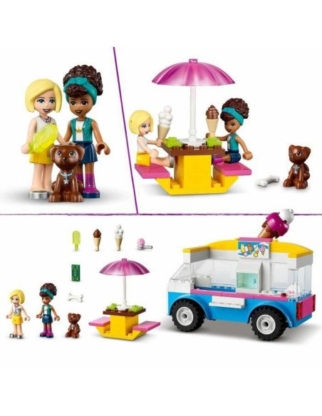 Playset Lego Friends 41715 Ice Cream Truck (84 Pièces) | Tienda24 Tienda24.eu