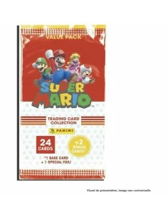 Jeux de cartes Panini Super Mario Trading Cards | Tienda24 Tienda24.eu