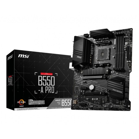 Scheda Madre MSI B550-A PRO AMD B550 AMD AMD AM4 di MSI, Schede madri - Rif: S5625832, Prezzo: 125,94 €, Sconto: %