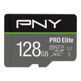 Carte Mémoire Micro SD avec Adaptateur PNY P-SDU128V31100PRO-GE Pro Elite C10 128 GB de PNY, Cartes mémoire - Réf : S5625985,...