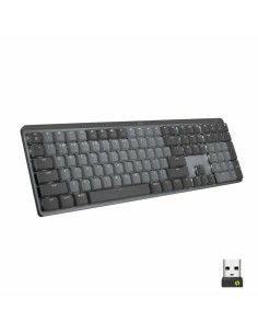 Clavier Logitech iPad Pro 2020 12.9 Gris Espagnol Qwerty | Tienda24 Tienda24.eu