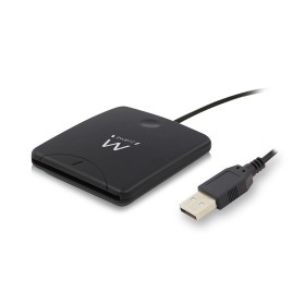 Lecteur de cartes DNI/SIP Ewent EW1052 USB 2.0 Noir de Ewent, Lecteurs de carte mémoire externes - Réf : S5626317, Prix : 8,8...