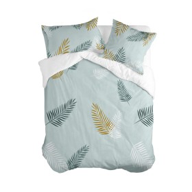 Housse de Couette HappyFriday Blanc Foliage mint Multicouleur 260 x 240 cm de HappyFriday, Couettes et housses de couette - R...