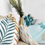 Nordic cover HappyFriday Blanc Foliage Mint Multicolour 220 x 220 cm by HappyFriday, Quilts and quilt covers - Ref: D1611011,...