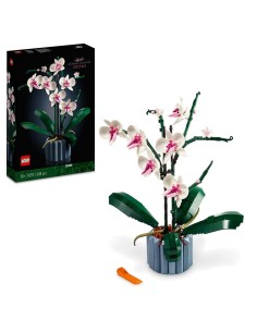 Playset Lego The Orchid Plants with Indoor Artificial Flowers da Lego, Playset con figure di giocattoli - Ref: S7176530, Prec...