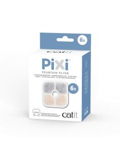 Fontaine pour Animaux de Compagnie Catit Pixi Blanc 2,5 L | Tienda24 Tienda24.eu