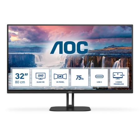 Monitor AOC Q32V5CE/BK Quad HD 31,5" 75 Hz von AOC, Monitore - Ref: S5627387, Preis: 299,08 €, Rabatt: %