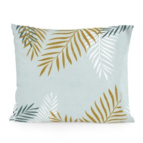 Pillowcase HappyFriday Blanc Foliage Mint Multicolour 60 x 70 cm by HappyFriday, Sheets and pillowcases - Ref: D1611018, Pric...