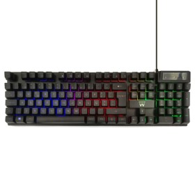 Teclado Ewent Preto QWERTY de Ewent, Teclados - Ref: S5627550, Preço: 14,22 €, Desconto: %