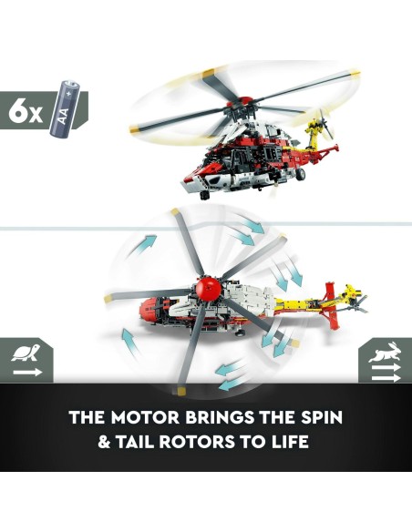 Jeu de Véhicules Lego Technic 42145 Airbus H175 Rescue Helicopter 2001 Pièces | Tienda24 Tienda24.eu