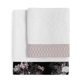 Towel set HappyFriday Onyx Multicolour 2 Pieces by HappyFriday, Towels - Ref: D1611040, Price: 50,18 €, Discount: %