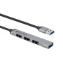 Hub USB CoolBox Cinzento Prateado (1 Unidade) de CoolBox, Hubs USB - Ref: S5628030, Preço: 7,76 €, Desconto: %