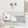 Couvre-lit HappyFriday Basic Kids Dash Gris 100 x 130 cm de HappyFriday, Boutis et couvre-lits - Réf : D1611044, Prix : 56,41...