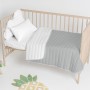 Couvre-lit HappyFriday Basic Kids Dash Gris 100 x 130 cm de HappyFriday, Boutis et couvre-lits - Réf : D1611044, Prix : 56,41...