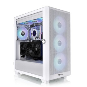 Boîtier ATX semi-tour THERMALTAKE S250 TG ATX Blanc Noir de THERMALTAKE, Boîtiers pour ordinateurs de bureau - Réf : S5628146...