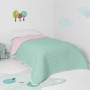 Colcha HappyFriday Basic Kids Dash Menta 200 x 260 cm de HappyFriday, Colchas - Ref: D1611045, Preço: 87,81 €, Desconto: %