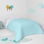 Bedspread (quilt) HappyFriday Basic Kids Dash Blue 180 x 260 cm by HappyFriday, Patchwork Quilts & Coverlets - Ref: D1611049,...