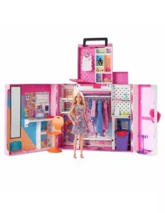 Playset Barbie Barbie And Her Mega Dressing da Barbie, Abitini e scarpette - Ref: S7179344, Precio: 94,60 €, Descuento: %