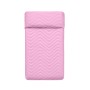 Bedspread (quilt) HappyFriday Basic Kids Arista Pink 100 x 130 cm by HappyFriday, Patchwork Quilts & Coverlets - Ref: D161106...