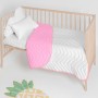 Couvre-lit HappyFriday Basic Kids Arista Rose 100 x 130 cm de HappyFriday, Boutis et couvre-lits - Réf : D1611060, Prix : 32,...