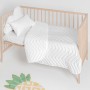 Couvre-lit HappyFriday Basic Kids Arista Blanc 100 x 130 cm | Tienda24 - Global Online Shop Tienda24.eu