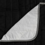 Reversible Bedspread HappyFriday Basic Dash Black 270 x 260 cm by HappyFriday, Blankets and bedcovers - Ref: D1611068, Price:...