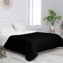 Reversible Bedspread HappyFriday Basic Dash Black 270 x 260 cm by HappyFriday, Blankets and bedcovers - Ref: D1611068, Price:...