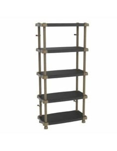 Shelves 56 x 35 x 160 cm Black Metal Plastic | Tienda24 Tienda24.eu