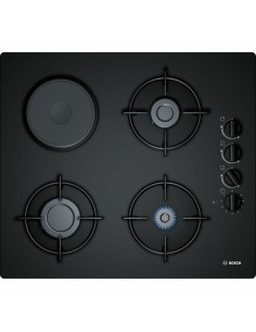 Glass-Ceramic Hob Hisense E6322C Black 5700 W | Tienda24 Tienda24.eu