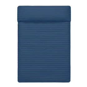 Wendbare Tagesdecke HappyFriday Basic Dash Weiß Marineblau 250 x 260 cm von HappyFriday, Wohn- & Kuscheldecken - Ref: D161108...